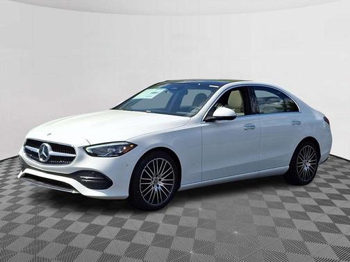 Polar White 2026 Mercedes-Benz C-Class C 300 4MATIC