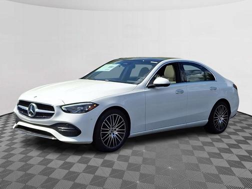 Polar White 2026 Mercedes-Benz C-Class C 300 4MATIC