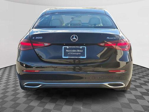 Black 2025 Mercedes-Benz C-Class C 300 4MATIC