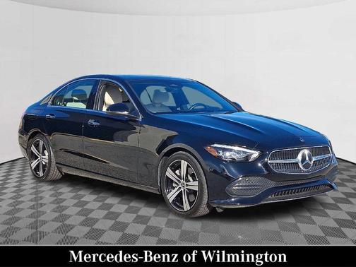 Black 2025 Mercedes-Benz C-Class C 300 4MATIC