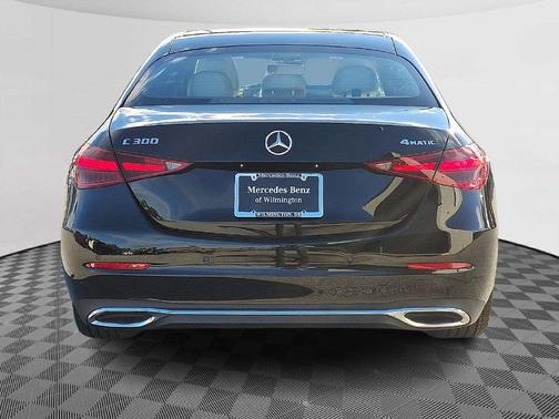 Black 2025 Mercedes-Benz C-Class C 300 4MATIC