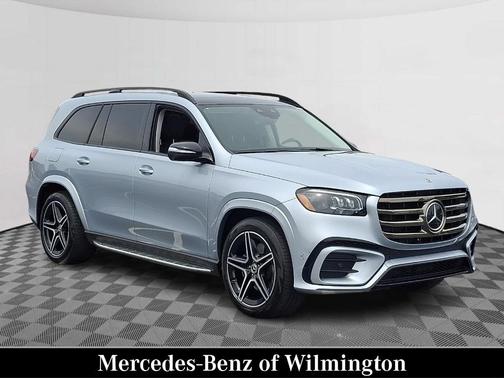 Cirrus Silver Metallic 2024 Mercedes-Benz GLS 450 4MATIC