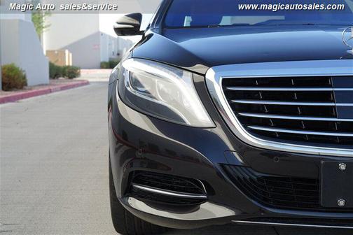 Black 2015 Mercedes-Benz S-Class 4MATIC