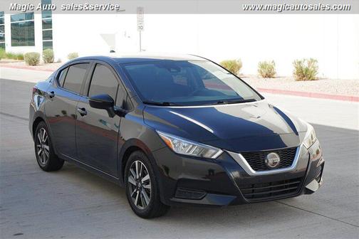 Super Black 2021 Nissan Versa 1.6 SV