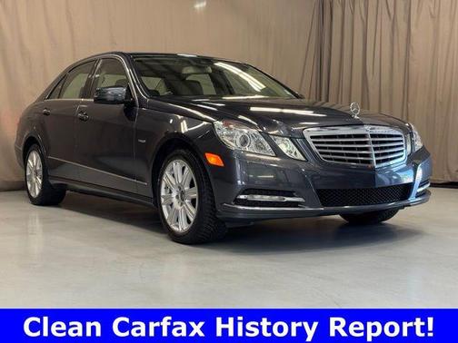 Blue 2012 Mercedes-Benz E-Class E 350