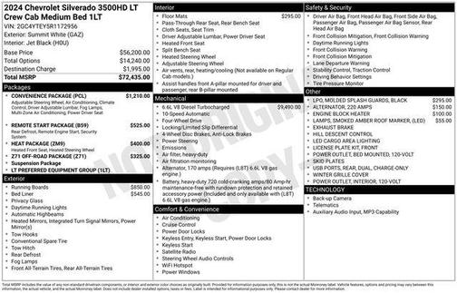 2024 Chevrolet Silverado 3500 LT