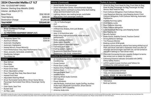 2024 Chevrolet Malibu FWD 1LT