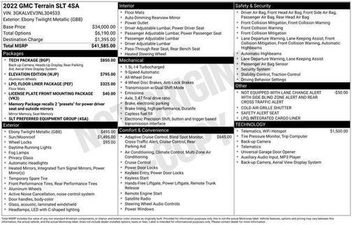 2022 GMC Terrain SLT