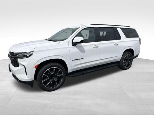 Summit White 2021 Chevrolet Suburban RST