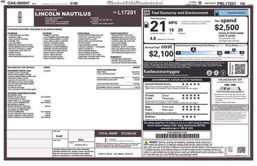 2023 Lincoln Nautilus Reserve