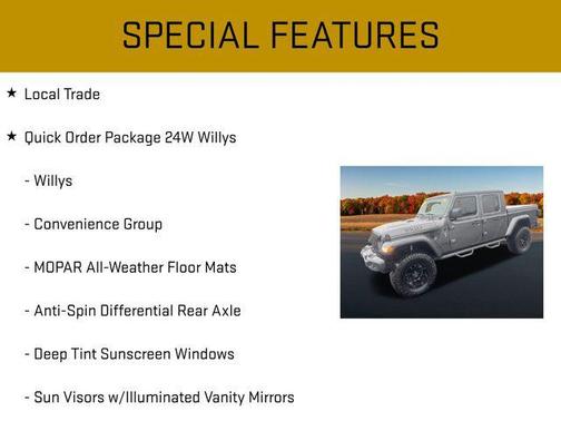 2021 Jeep Gladiator Willys 4x4