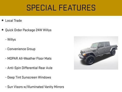 2021 Jeep Gladiator Willys 4x4