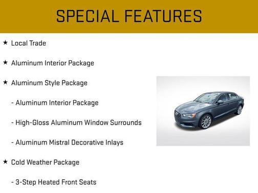 2015 Audi A3 2.0T Premium Plus