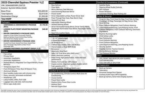 2023 Chevrolet Equinox Premier w/1LZ
