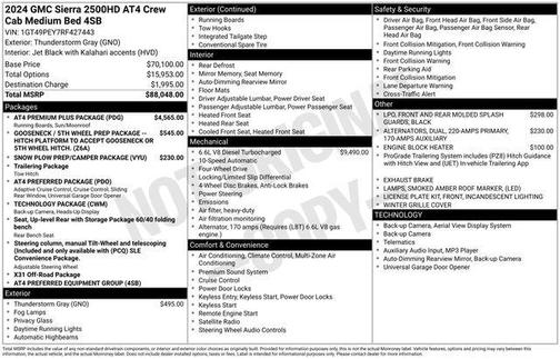 2024 GMC Sierra 2500 AT4