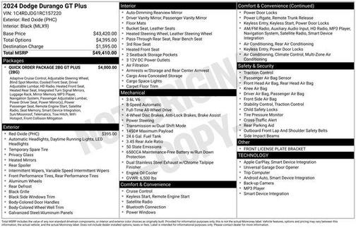 2024 Dodge Durango GT Plus