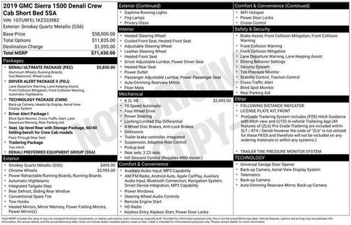 2019 GMC Sierra 1500 Denali