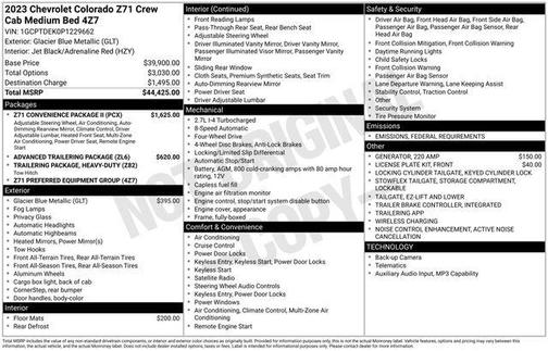 2023 Chevrolet Colorado Z71