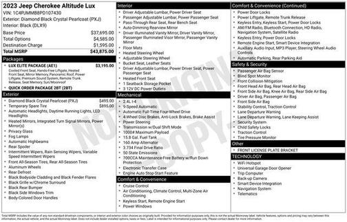 2023 Jeep Cherokee Altitude