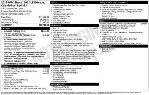 Satin Steel Metallic 2019 GMC Sierra 1500 SLE