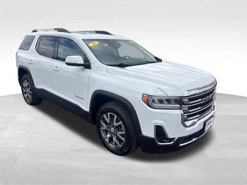 Summit White 2023 GMC Acadia AWD SLT
