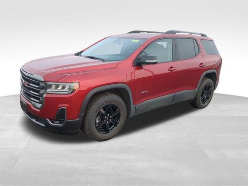Volcanic Red Tintcoat 2023 GMC Acadia AWD AT4