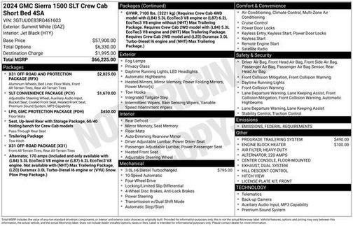 2024 GMC Sierra 1500 SLT