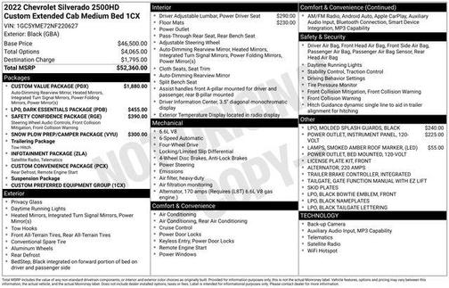 2022 Chevrolet Silverado 2500 Custom
