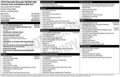 2023 Chevrolet Silverado 3500 High Country