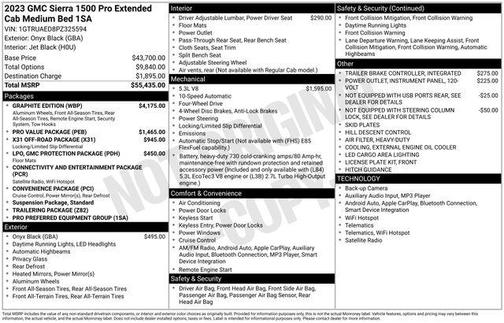 2023 GMC Sierra 1500 Pro
