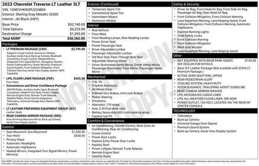 2023 Chevrolet Traverse LT Leather