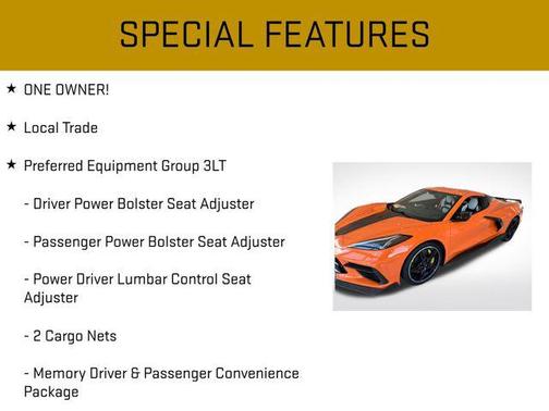 2022 Chevrolet Corvette Stingray w/3LT