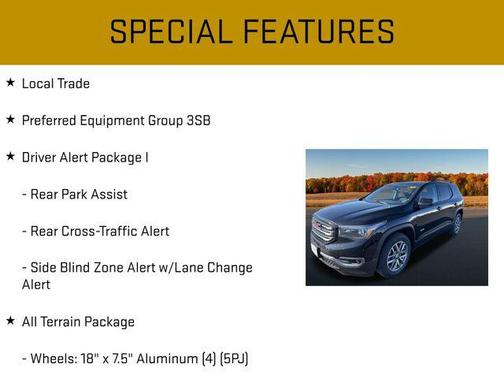 2017 GMC Acadia SLE-2