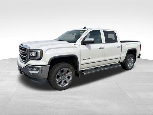 White Frost Tricoat 2018 GMC Sierra 1500 SLT
