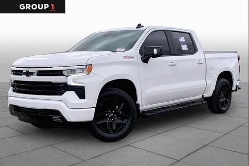 Summit White 2025 Chevrolet Silverado 1500 RST