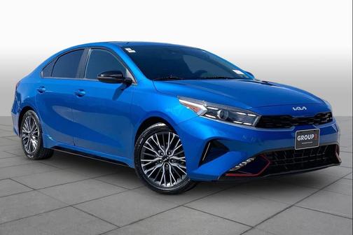 Sporty Blue 2022 Kia Forte GT-Line