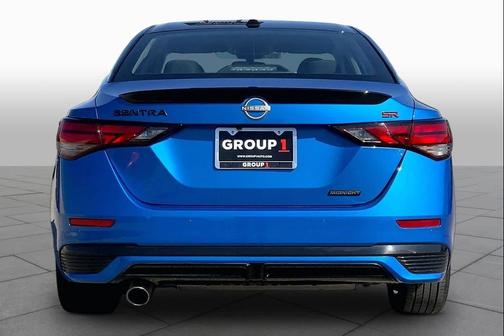 Electric Blue Metallic/Super Black 2025 Nissan Sentra SR
