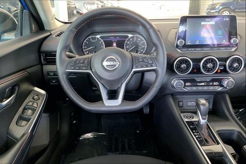 Electric Blue Metallic/Super Black 2025 Nissan Sentra SR