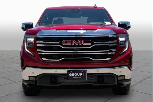 Volcanic Red Tintcoat 2025 GMC Sierra 1500 SLT
