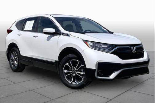Platinum White Pearl 2021 Honda CR-V AWD EX