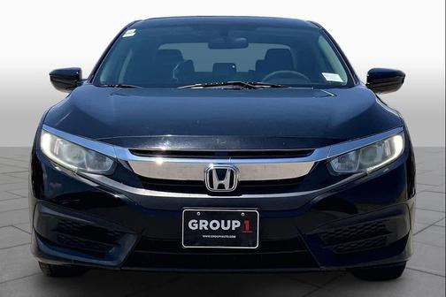 Crystal Black Pearl 2017 Honda Civic LX