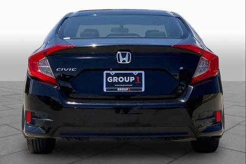 Crystal Black Pearl 2017 Honda Civic LX