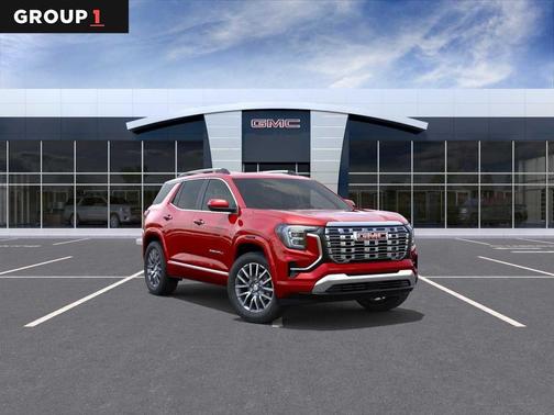 Volcanic Red Tintcoat 2026 GMC Terrain Denali