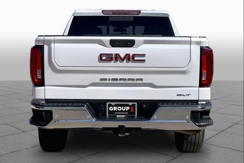 White Frost Tricoat 2021 GMC Sierra 1500 SLT