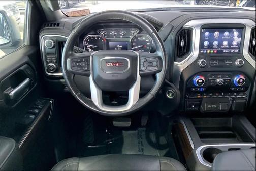 White Frost Tricoat 2021 GMC Sierra 1500 SLT