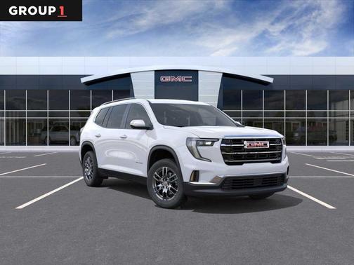 White 2026 GMC Acadia Elevation FWD