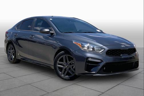 Gravity Gray 2021 Kia Forte GT-Line