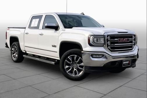 Summit White 2018 GMC Sierra 1500 SLT
