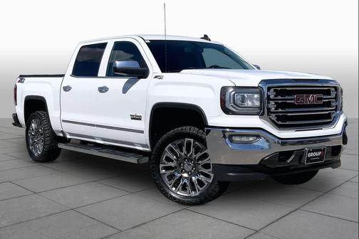 Summit White 2018 GMC Sierra 1500 SLT