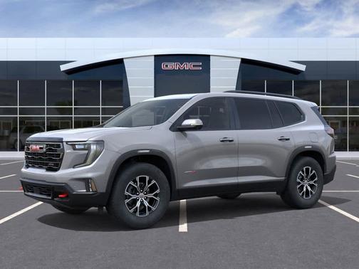 Gray 2026 GMC Acadia AT4 AWD